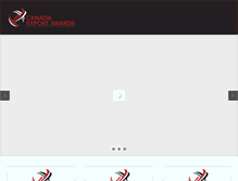 Tablet Screenshot of canadaexportawards.com
